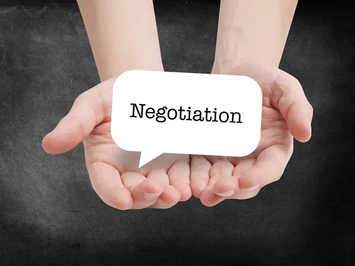 negotiating image How to get the best settlement.