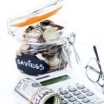 Start saving money, right now, in small ways.