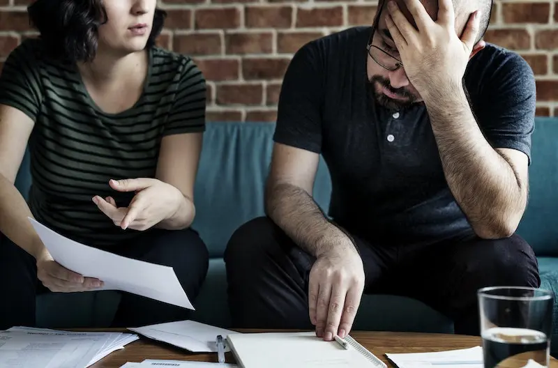 bills image When you can't get a new account because you have an old unpaid bill on record.