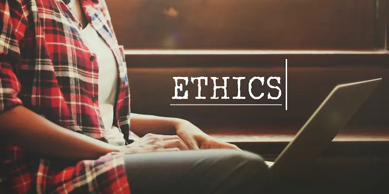 ethics image Discussion about the ethics of debt settlement.